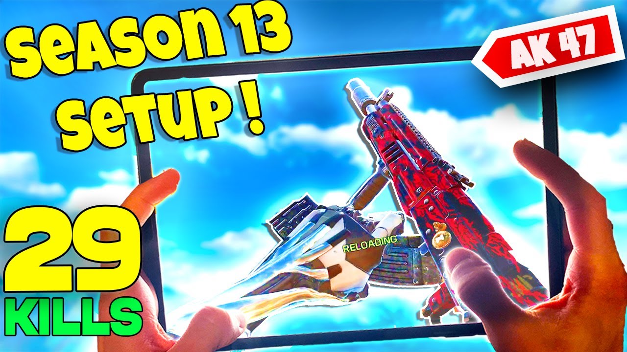 Season 13 AK 47 CUSTOM LOADOUT | SOLO vs SQUADS | COD Mobile Battle Royale | CODM BR