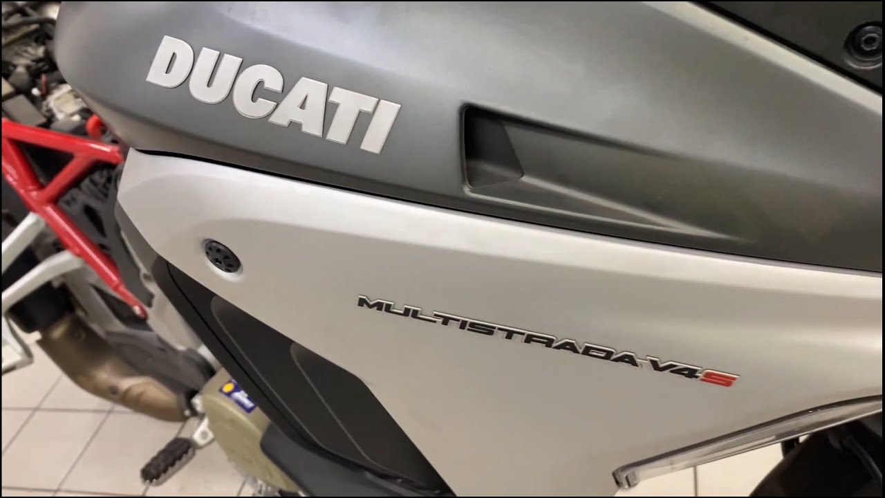 Диагностика Ducati Multistrada V4S 2022 года с помощью сканера MS80 от OBDSTAR