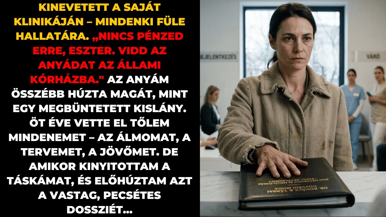 «NINCS PÉNZED ERRE A KEZELÉSRE!» – nevetett az orvos. Lefagyott, mikor a tulajdonosként kirúgtam