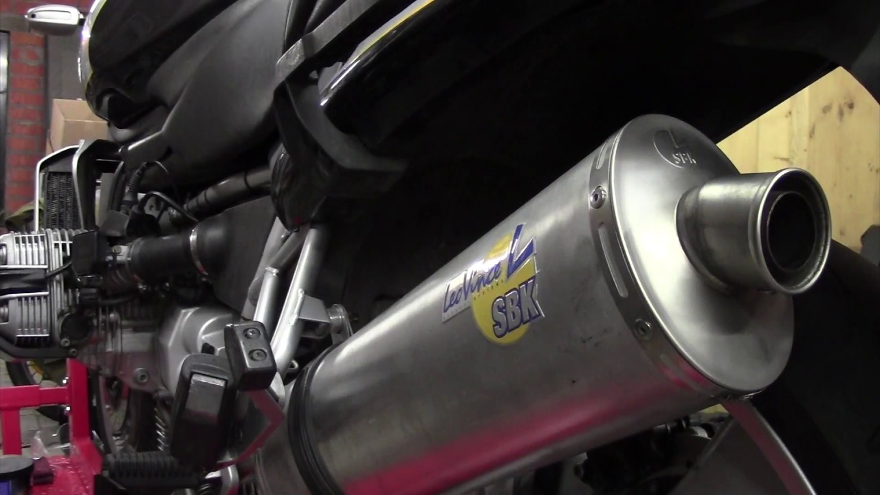 LeoVince exhaust bmw R1100R
