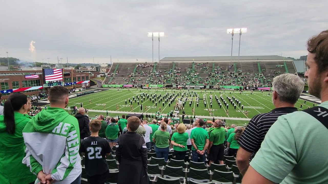 Joan C Edwards Stadium. Home of the Marshall Thundering Herd.