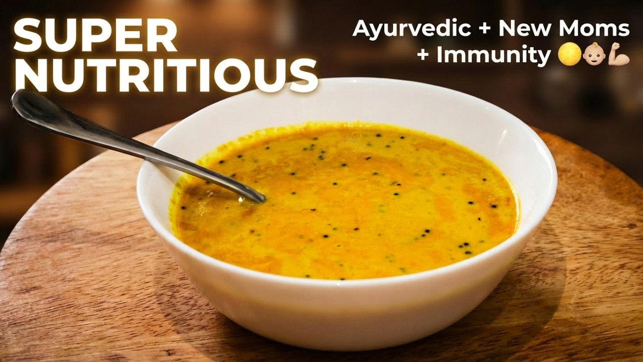 हल्दी अदरक का सूप | Turmeric Ginger Winter Soup | New Moms,Cough & Cold, Joint Pain,Immunity Booster