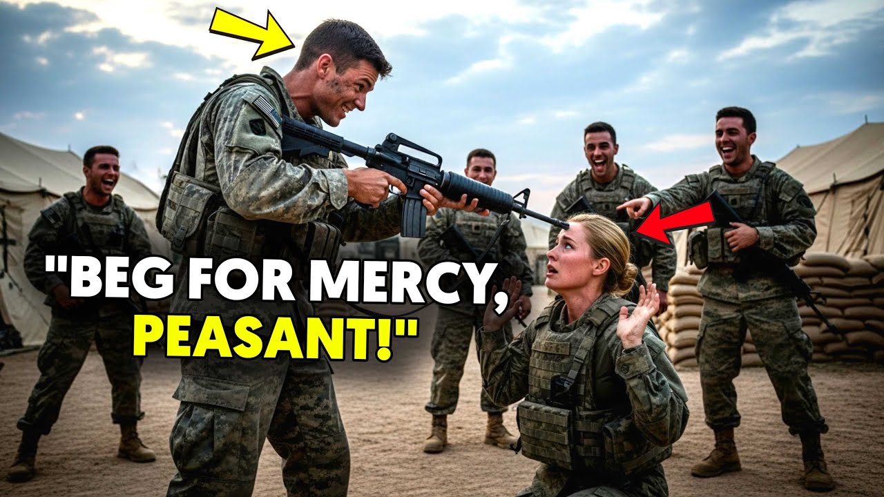 Recruits Jokingly Aimed a Rifle at Her Head, Unaware She Was a Navy SEAL Not Ready to Mess Around