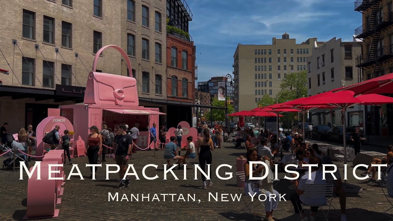 Meatpacking District Stroll: Discovering Manhattan&rsquo;s Trendy Neighborhood | 4k video