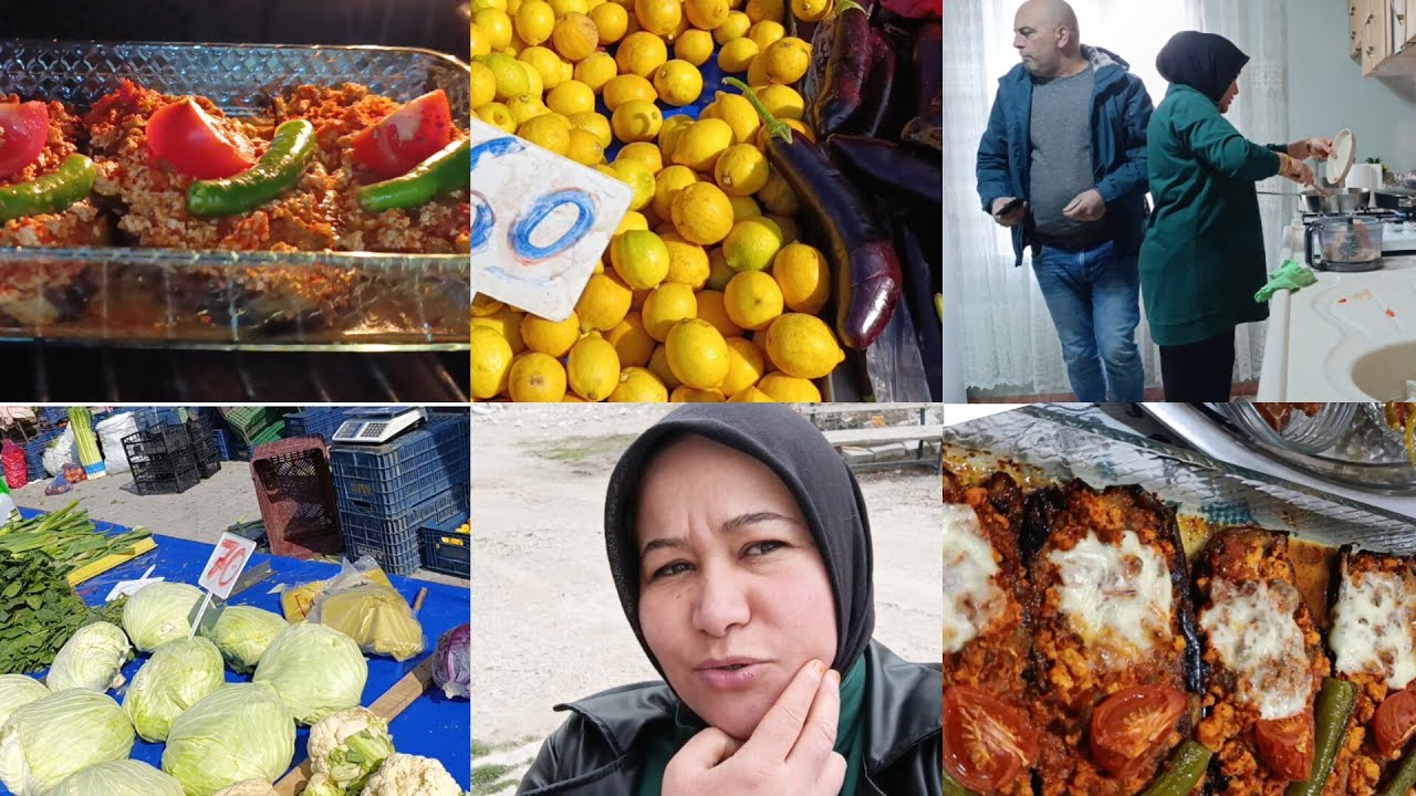PAZAR  ALIŞ VERİŞİ DOKTORA GİTTİM İFTAR YEMEĞİ KARNİYARİK SOHBETLİ VLOG