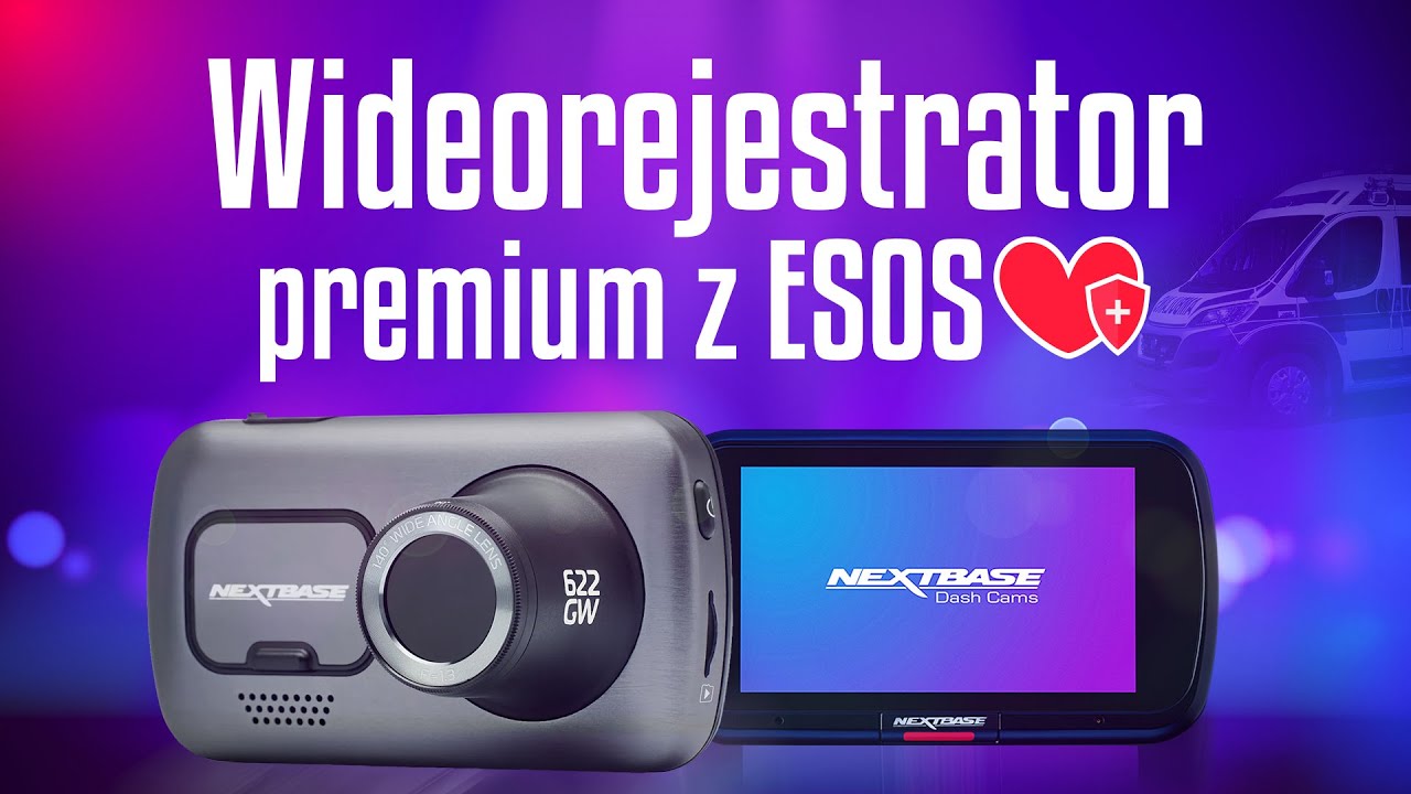 Nextbase 622GW - Kamera samochoda z wyższej p&oacute;łki!