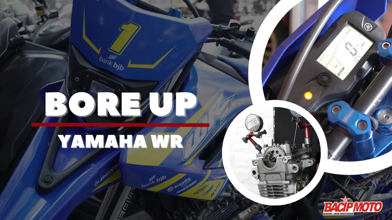 BORE UP YAMAHA WR FULL BRT PISTON 62 MM.