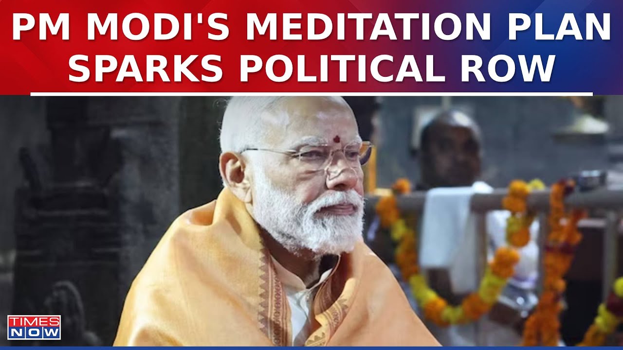 PM Modi's Meditation Plan Sparks Row, Congress Alleges Publicity Stunt To Garner Votes | LS Polls