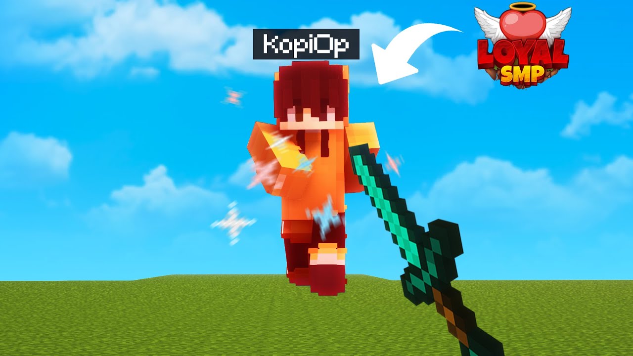 So I fought KopiOp from LoyalSMP...