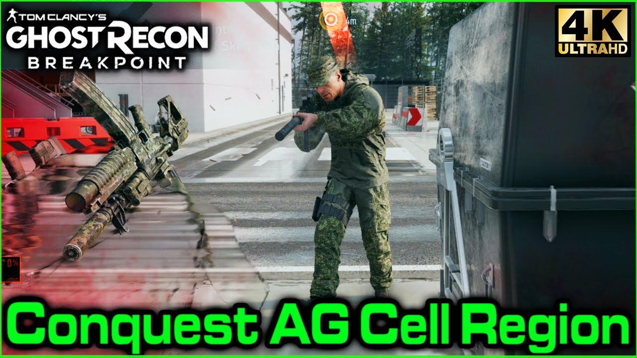 Ghost Recon Breakpoint AG Cell Region Cleared! Operation Motherland Conquest 4K No Commentary