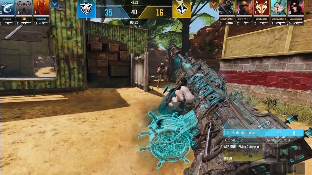 CALL OF DUTY MOBILE – FLYING DUTCHMAN MAN-O-WAR INTENSE GUNFIGHTS