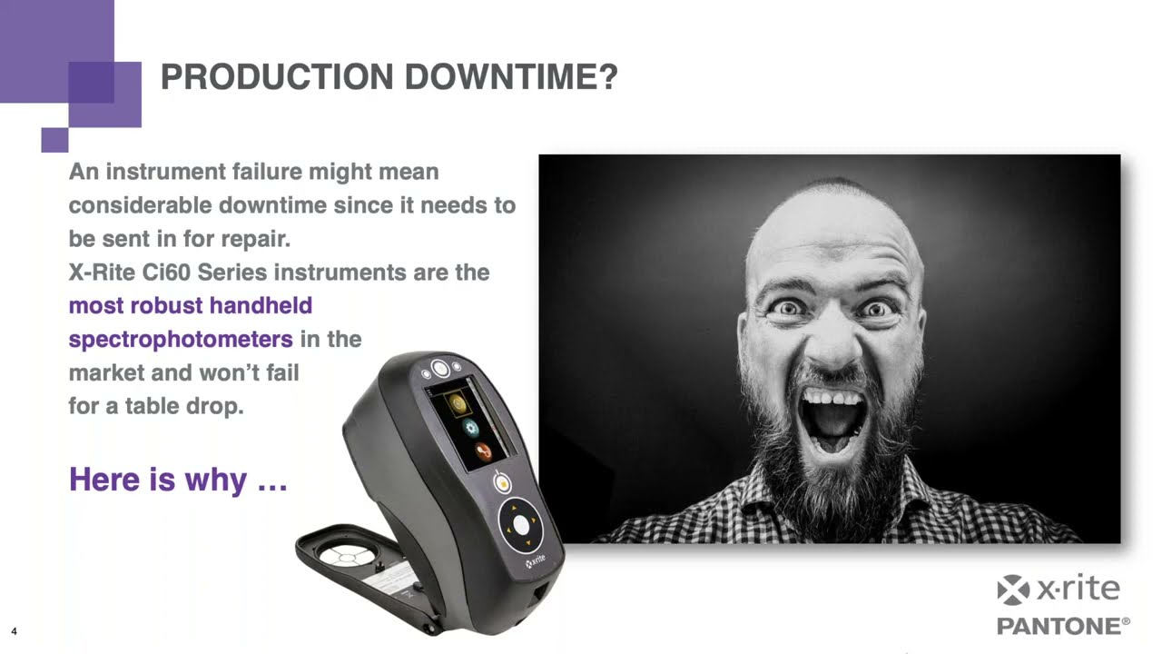 Портативные спектрофотометры X-Rite Ci60, Ci62, Ci64 и Ci64UV для решения колориметрических задач