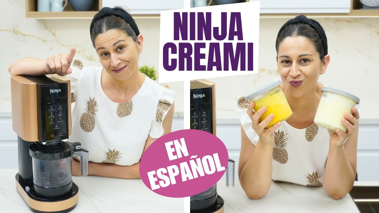 🍧 Prepara Helados CASEROS Deliciosos y Saludables 🍦 Ninja Creami en ESPAÑOL