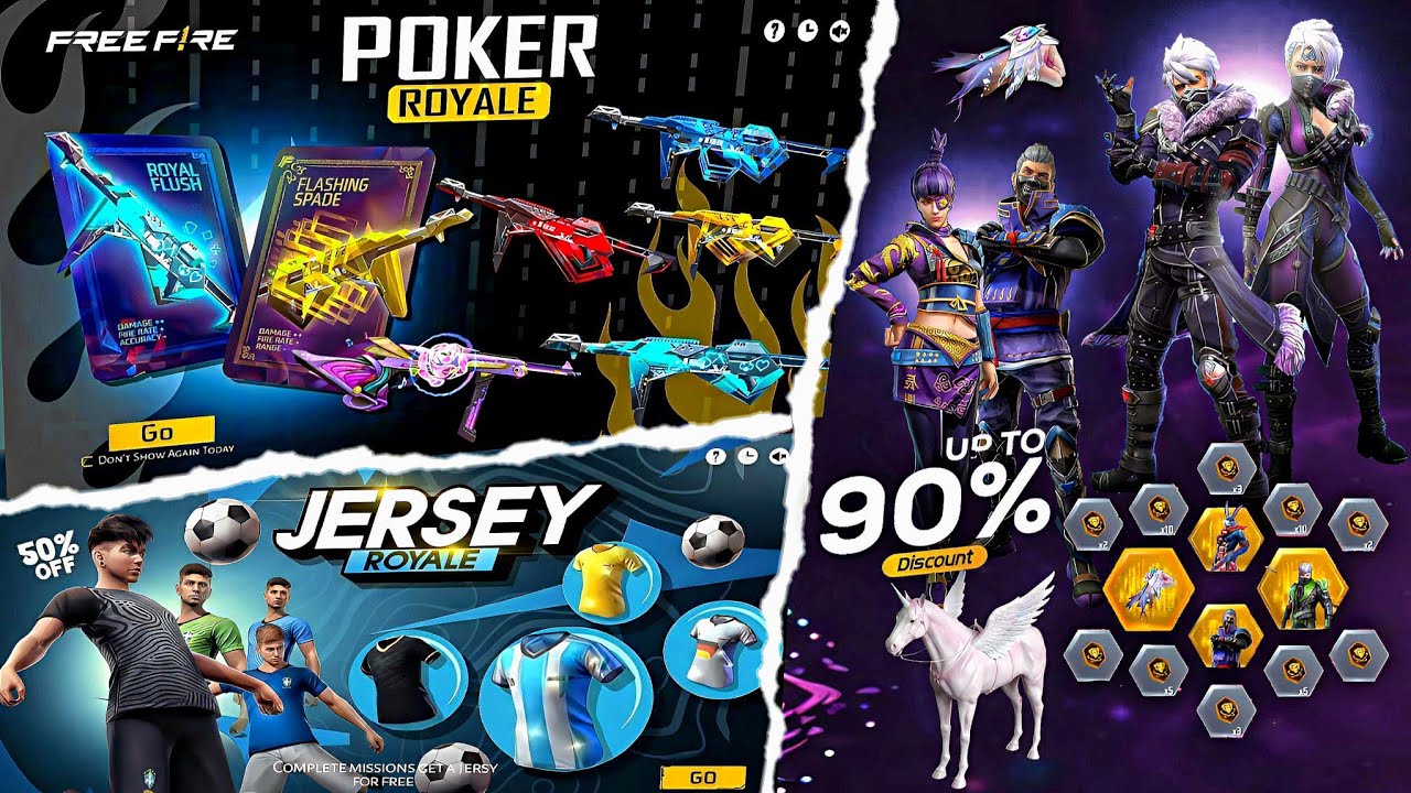 Purple Shade Bundle Return💥😮 | Poker  mp40 Return , Jersey Royale| free fire new event |ff new event