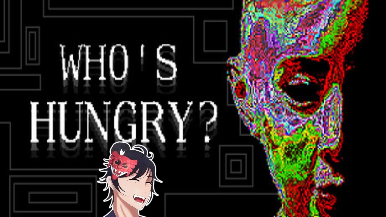 TRYING OUT WHO'S HUNGRY!🍕 [SEIZURE WARNING]
