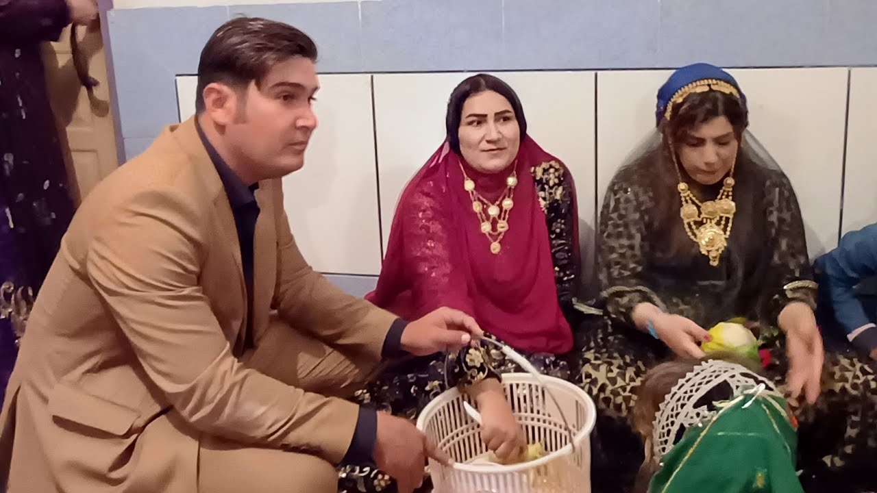 A lasting night wedding celebration