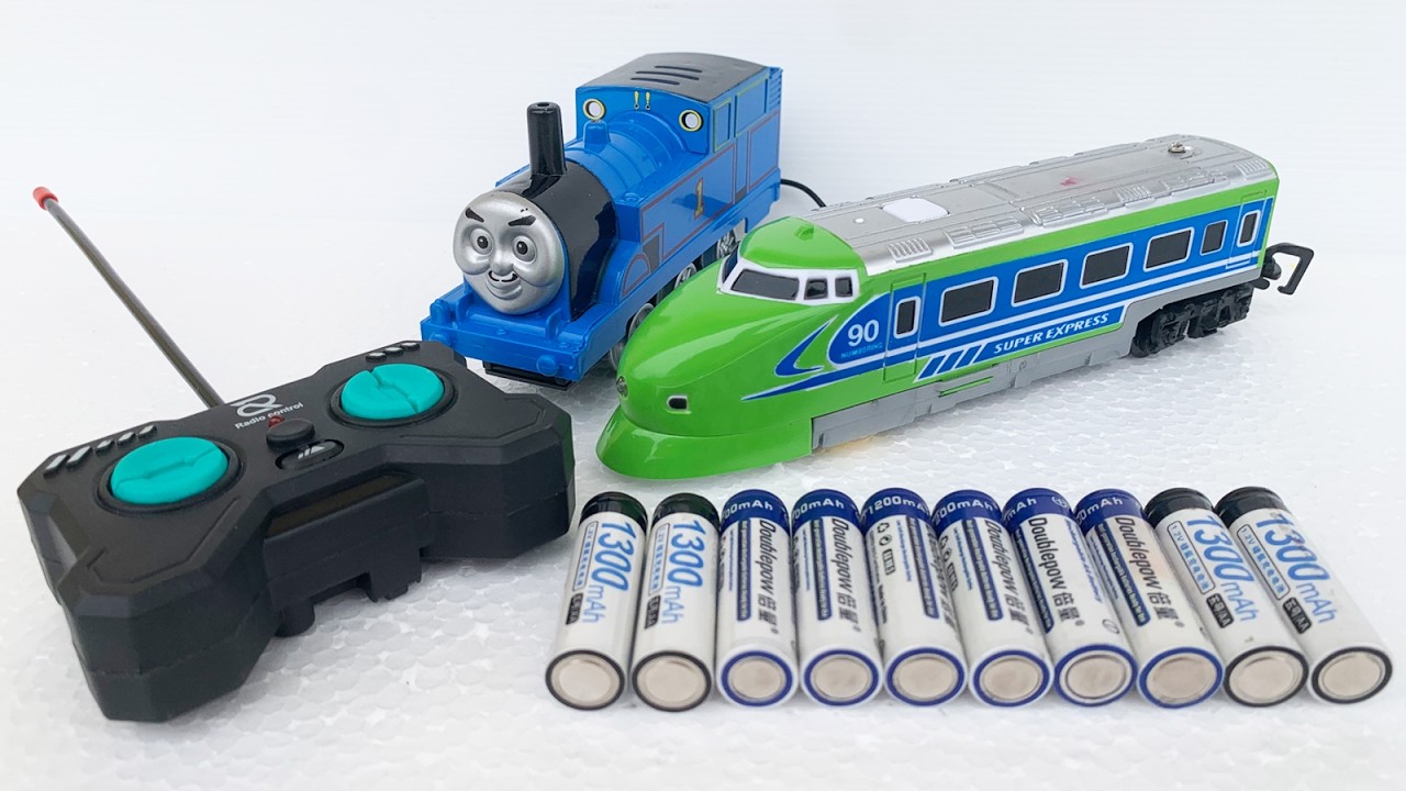 ASMR Train Toys Unboxing Steam Locomotive Thomas & High Speed Train | Super Satisfying No Talking