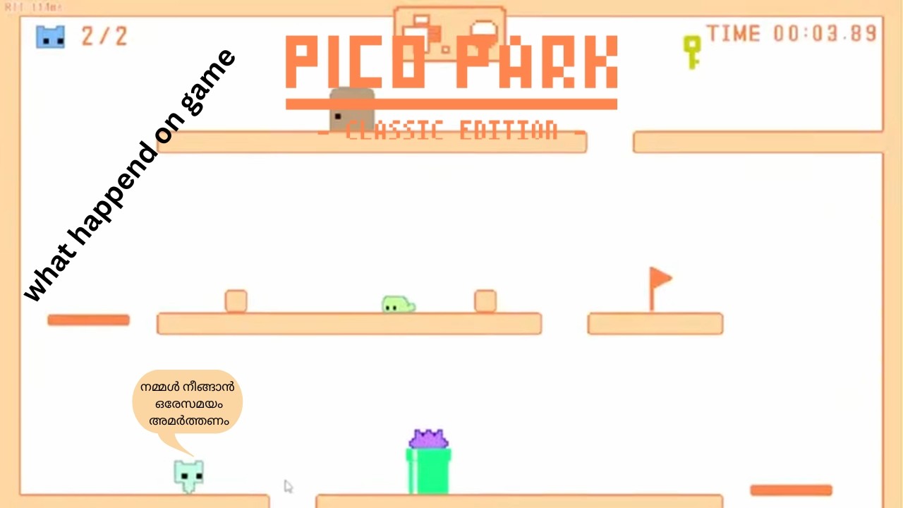 pico park classic 2players  with lots of comedy and stupidity