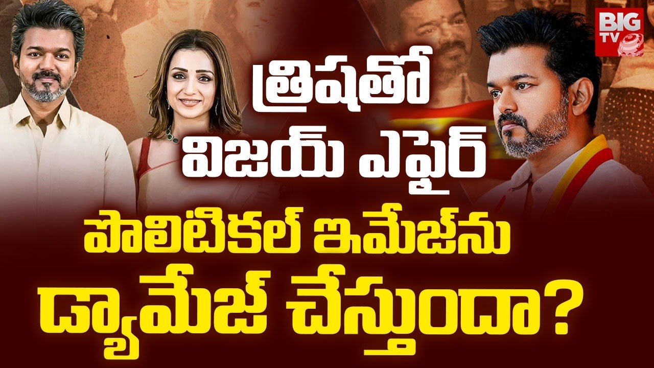 Trisha and Vijay Rumors | Impact on Politics?