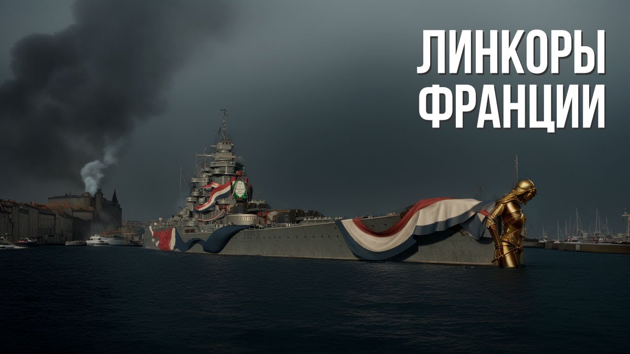 Линкоры Франции: полный обзор ветки✅ Мир кораблей