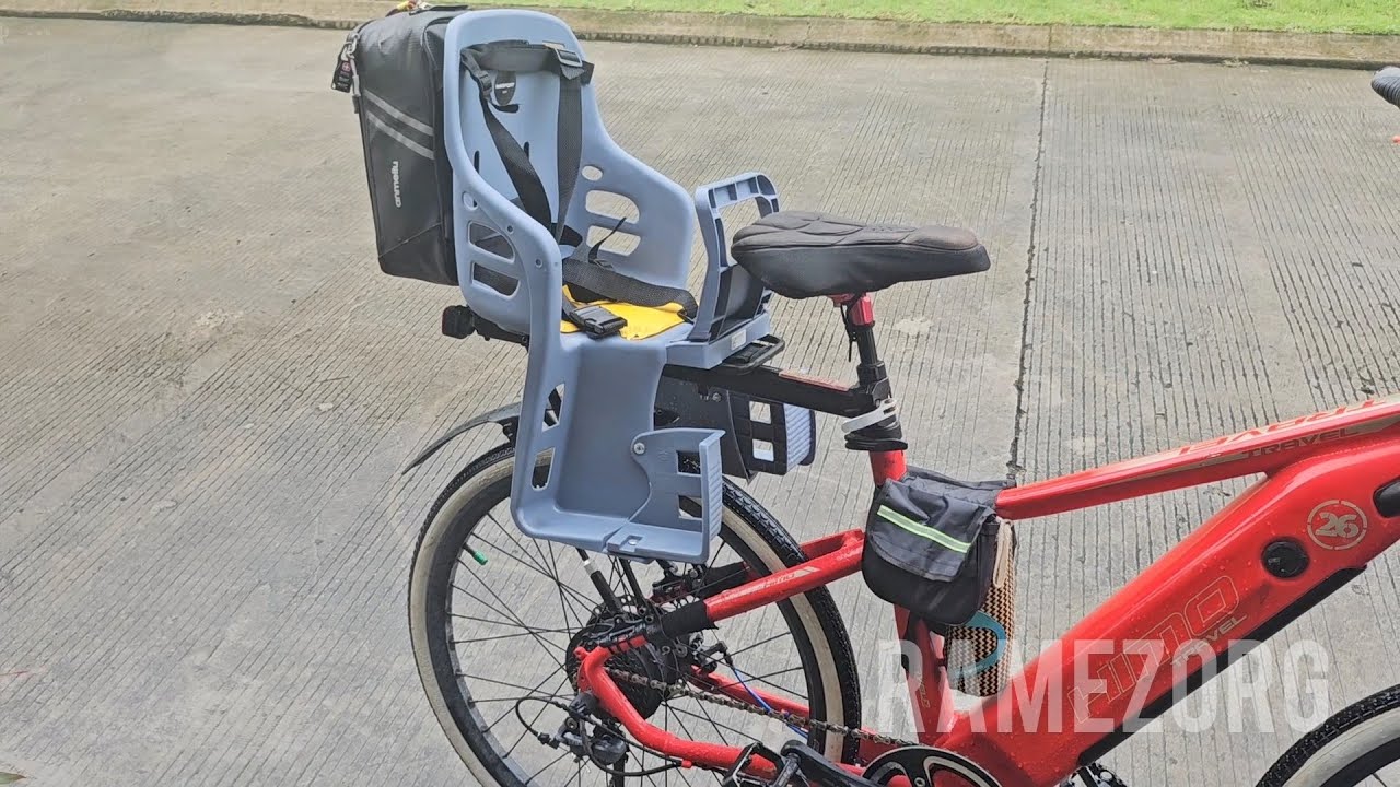Boncengan Belakang Sepeda Anak TaffSPORT Penyelamat Gowes Bareng Si Kecil! Aman, Nyaman Rp145 Ribu