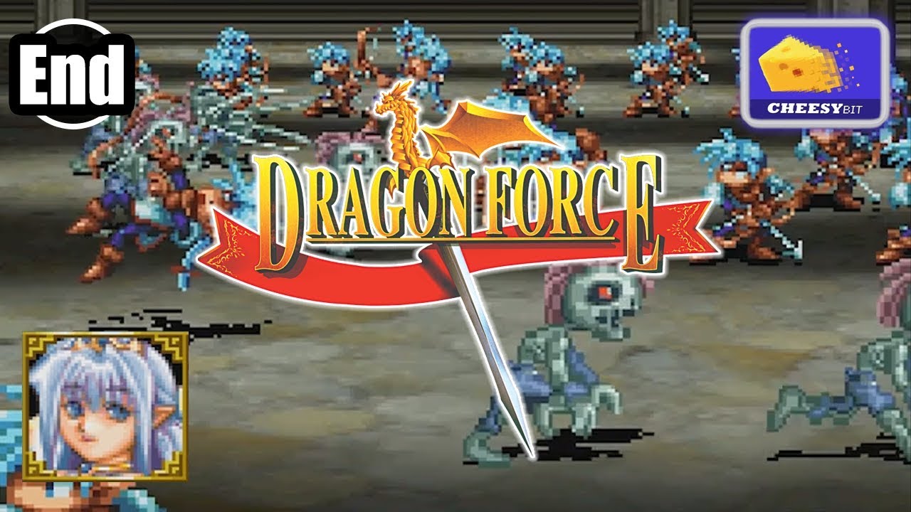Dragon Force (Teiris) - Sega Saturn : (Ending) HD60