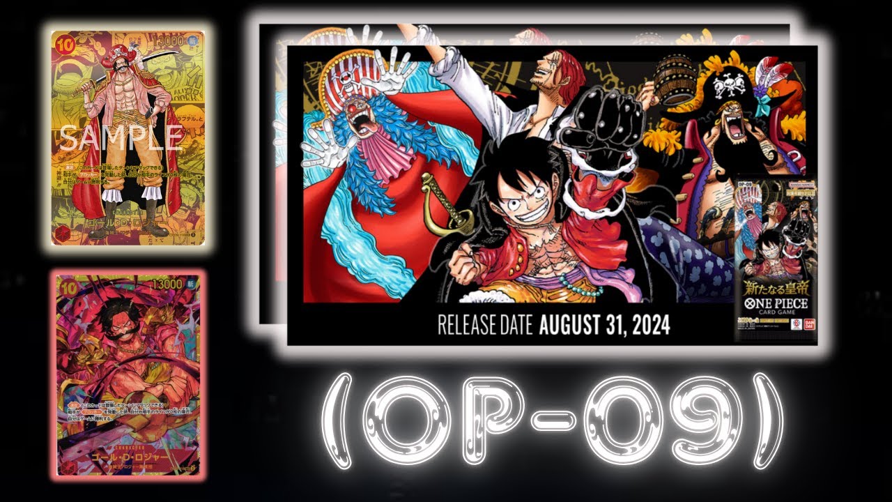 The Best New TCG ||| One Piece ||| OP-09 ||| (Emperors in the New World)