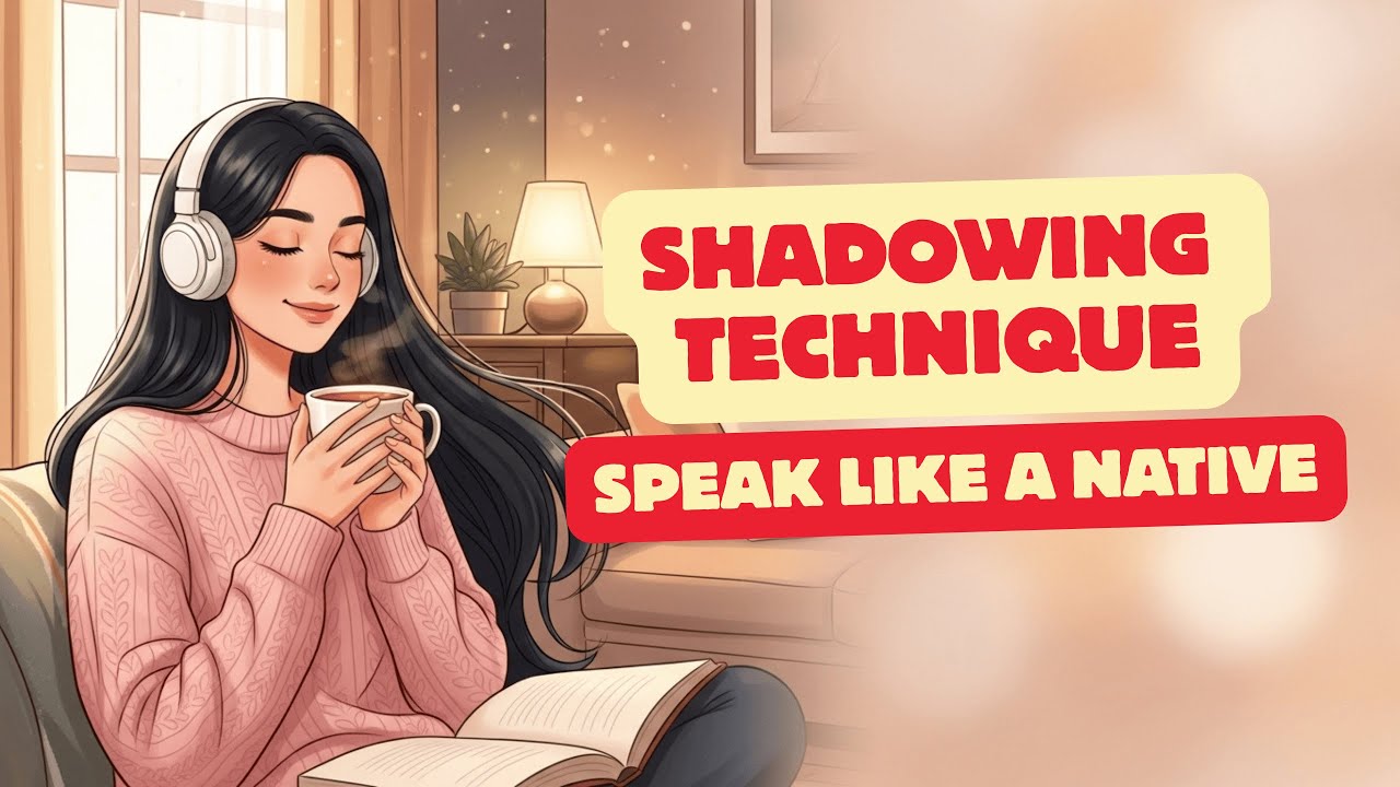 Shadowing Technique: The Fastest Way to Speak English Like a Native | English Listening Practice