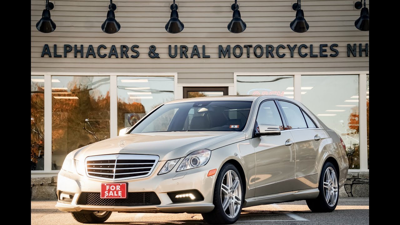 2010 Mercedes-Benz E350 4Matic AMG Sport
