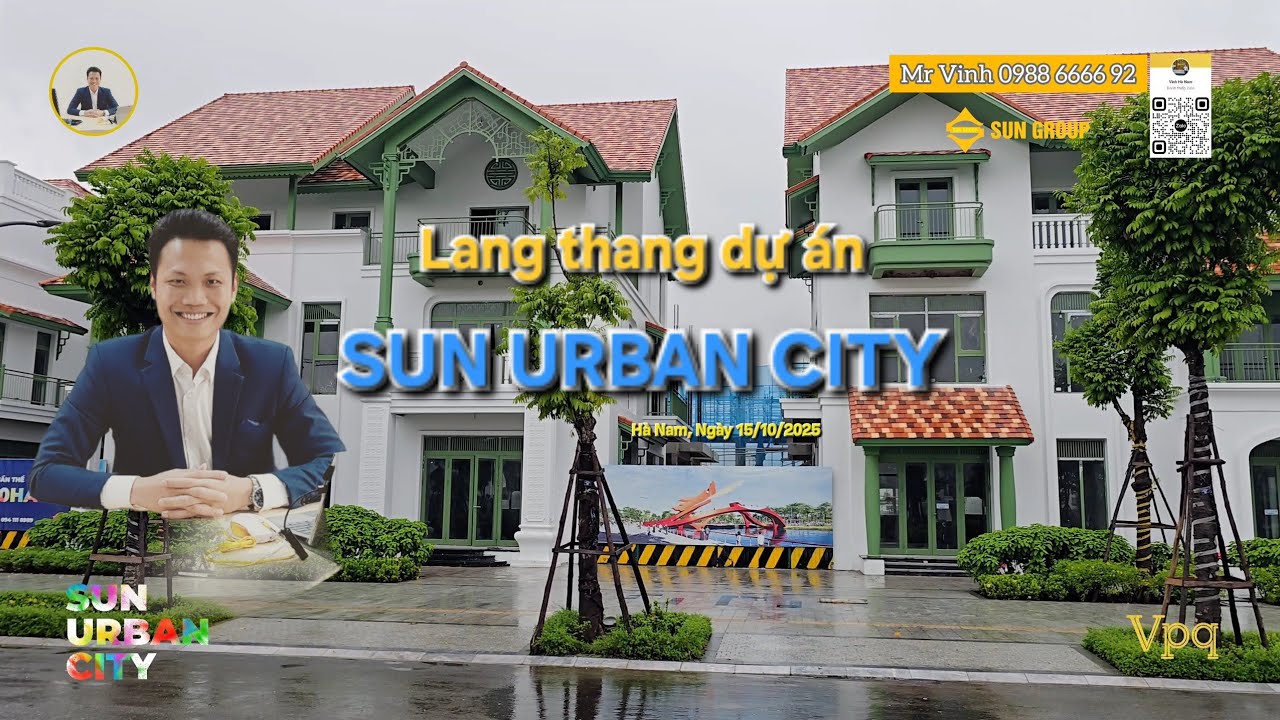 Lang thang dự án Sun Urban City ngày 15/10/2025