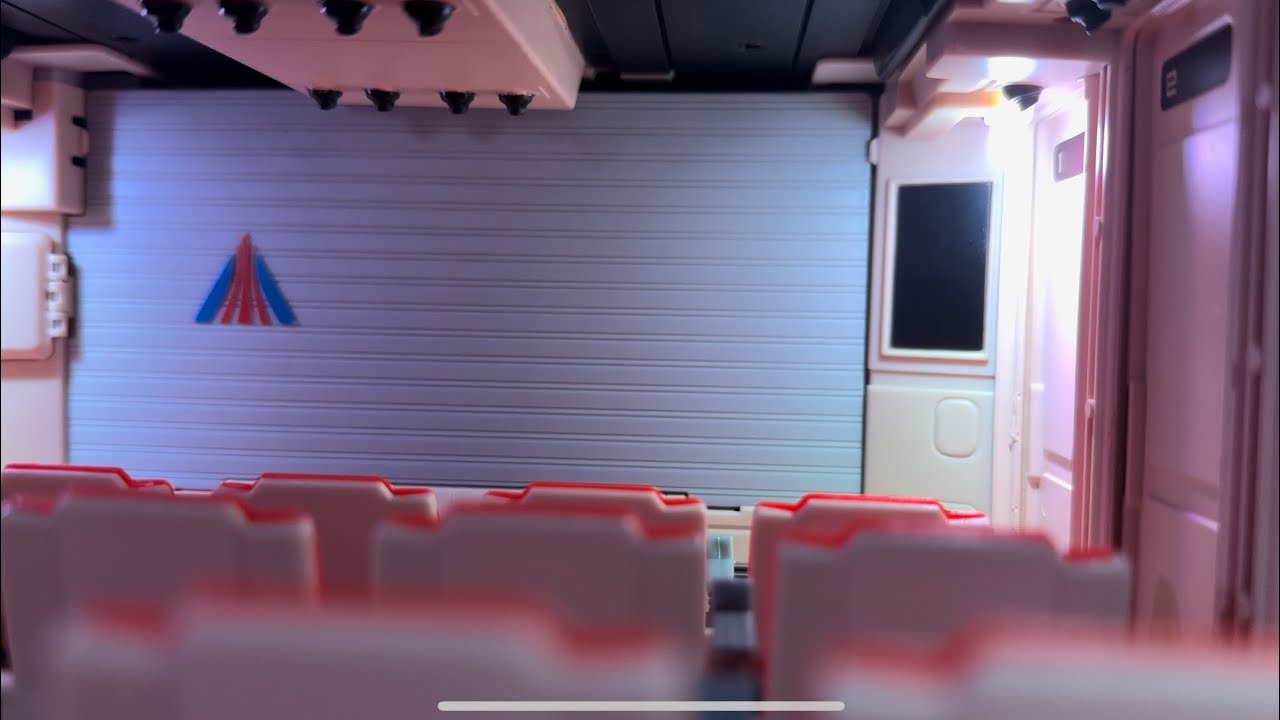 Star Tours recreated with the D23 Starspeeder 3000 playset
