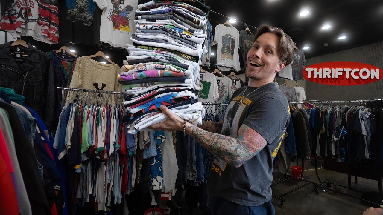 I Bought Hundreds Of Vintage Tees At The Biggest Thrift Convention In The World