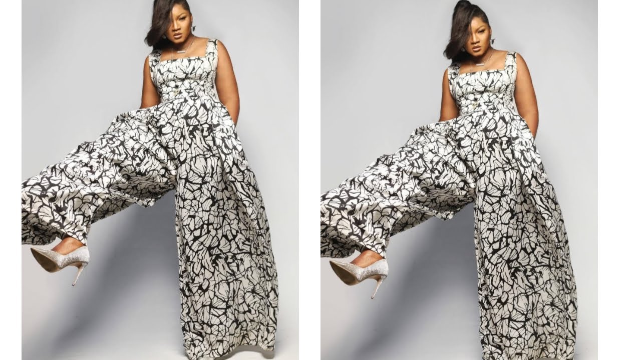 how to cut and sew palazzo jumpsuit