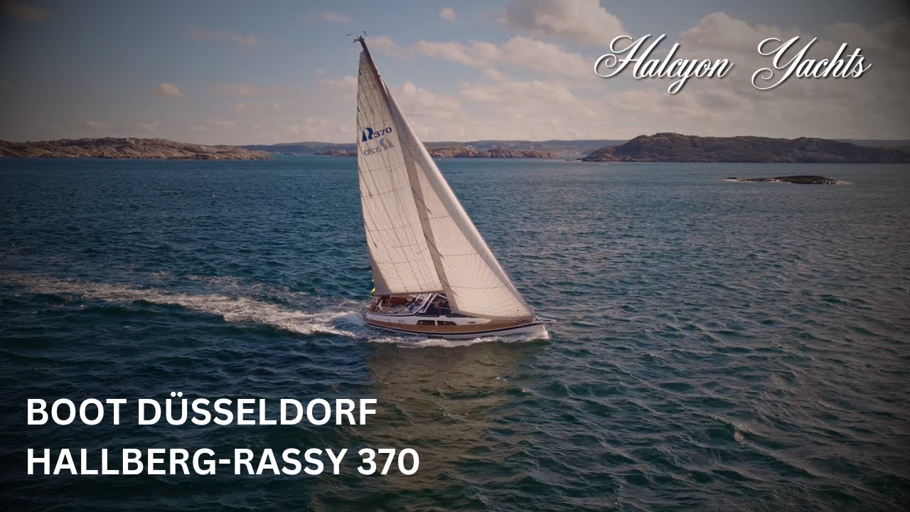 Hallberg-Rassy 370 - boot Dusseldorf 2026 - A look around this beautiful yacht!