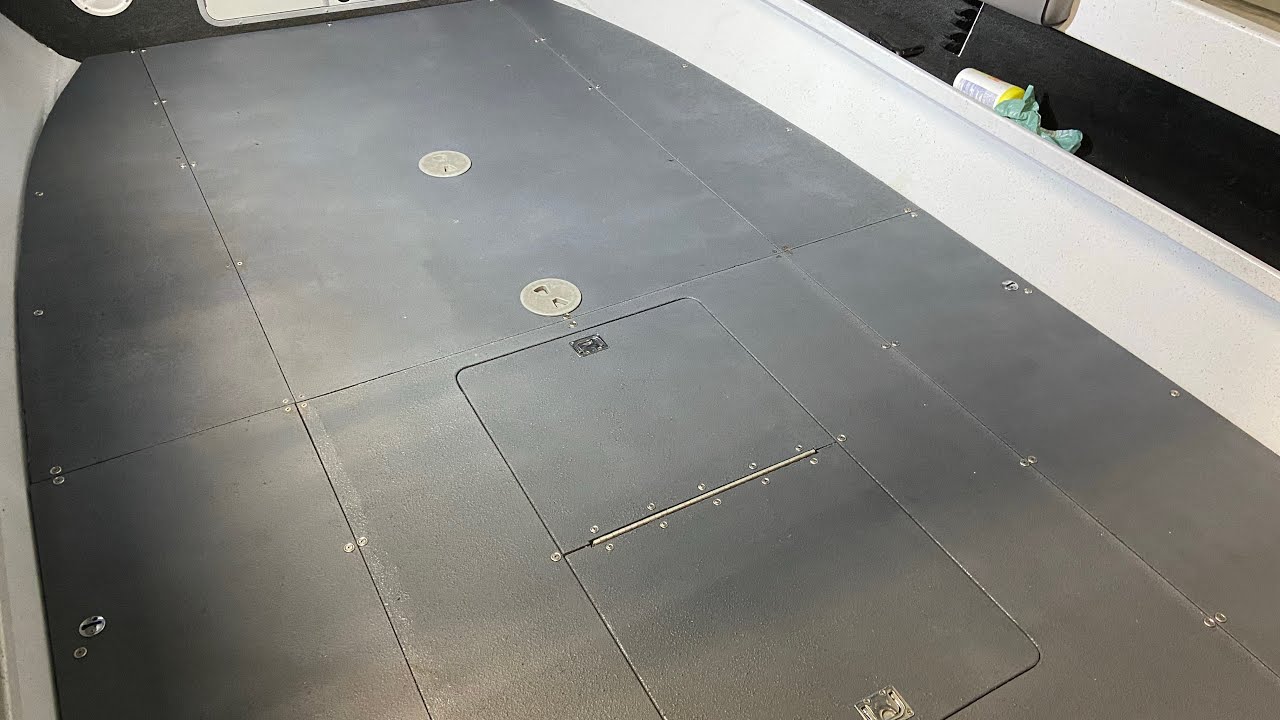 Thermolite boat flooring install