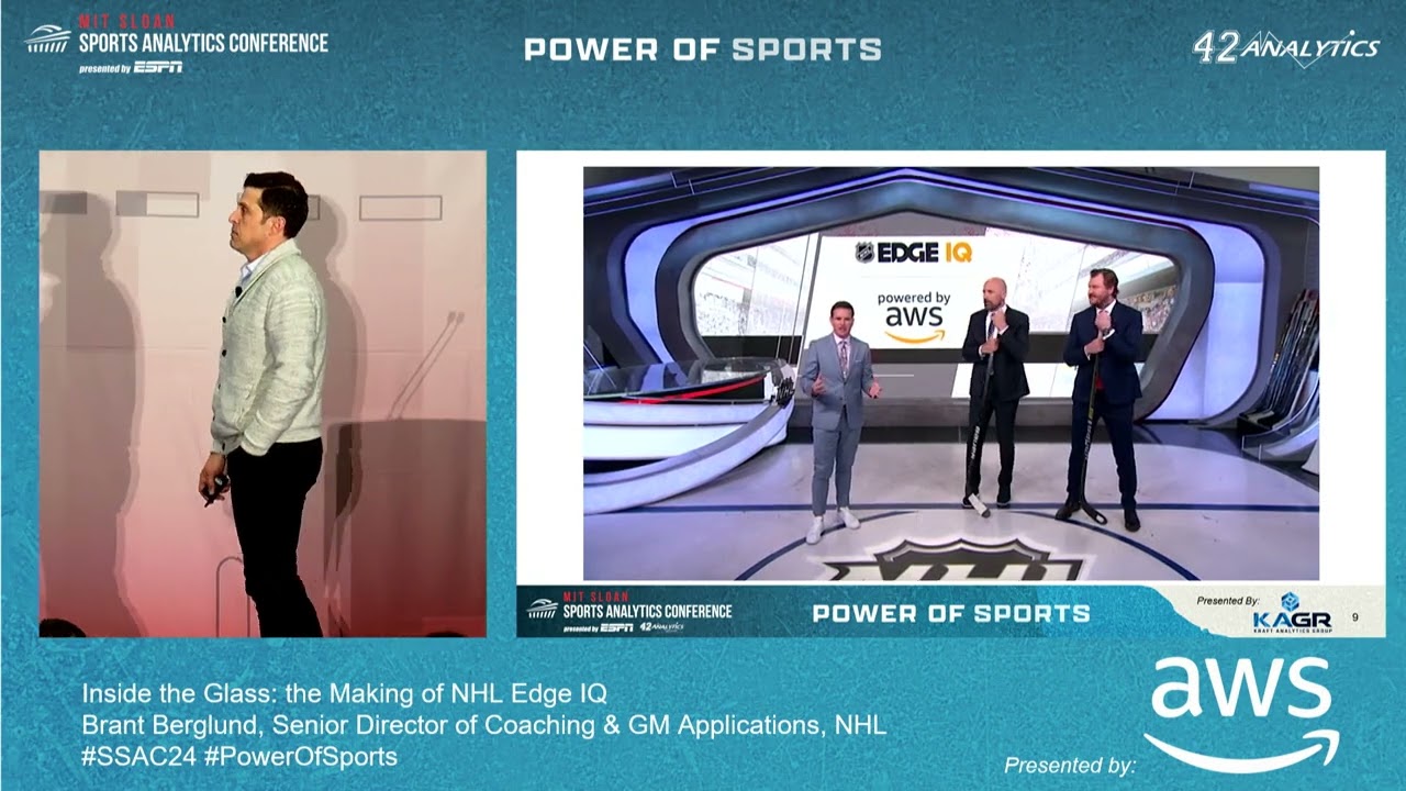 SSAC24: Inside the Glass: the Making of NHL Edge IQ