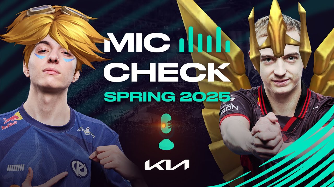 WHAT'S THE COLOR?! | Kia Mic Check | 2025 LEC Spring Week 7