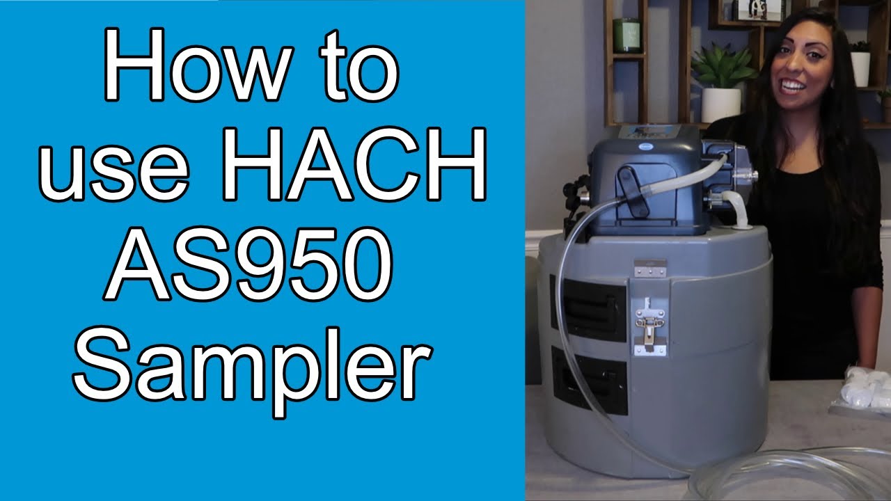 Как использовать пробоотборник Hach AS950