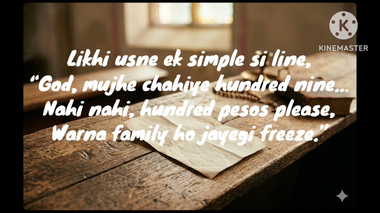 Class 10 A letter to God song.