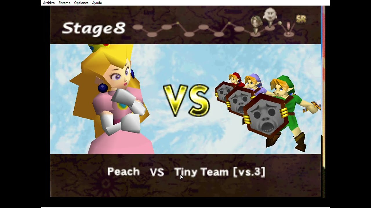 Manquito Juega Smash Remix V2.0.0 P1 Remix Peach