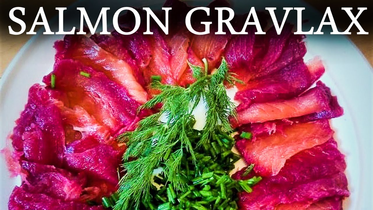 [No Music] Easy Beetroot Cured Salmon Recipe | How To Make Cured Salmon At Home (Gin, Vodka Or Rum)