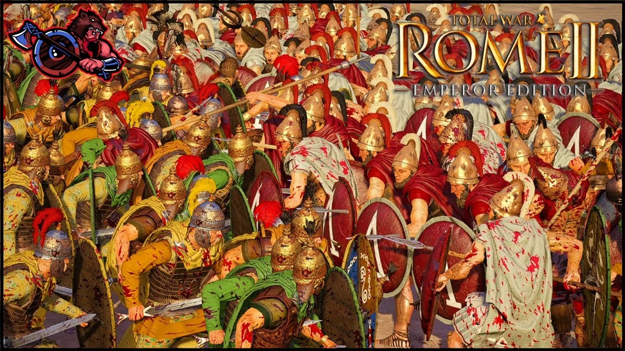 AN Unbelievable Stand!! 3v3 Total War Rome 2 Siege