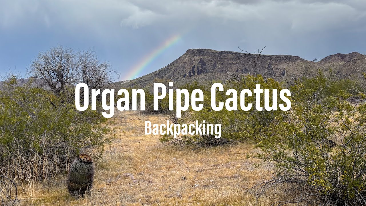 Organ Pipe Cactus National Monument - Bates Mountains - Arizona | 4-day Backpacking Trip Report