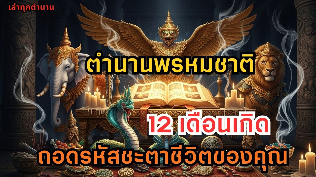 ตำนานพรหมชาติ 12 เดือน: ถอดรหัสชะตาจากรากแห่งสยาม | คัมภีร์ที่ไม่ได้เป็นเพียงแค่การทำนายทายทัก 