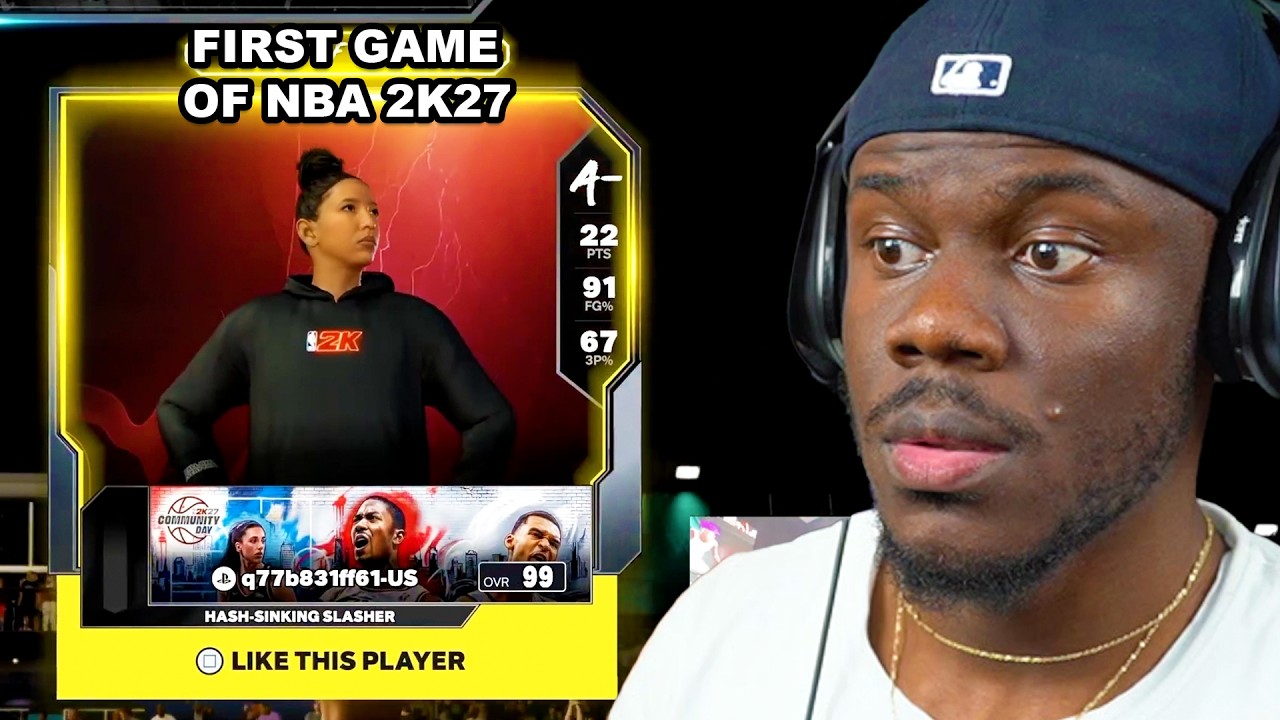 FIRST PARK GAMEPLAY ON NBA 2K27