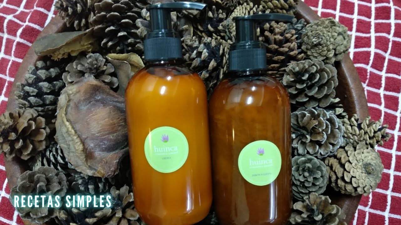 GEL DE DUCHA || JABÓN LÍQUIDO ||  Shampoo Liquido Todo En Uno || Recetas Simples