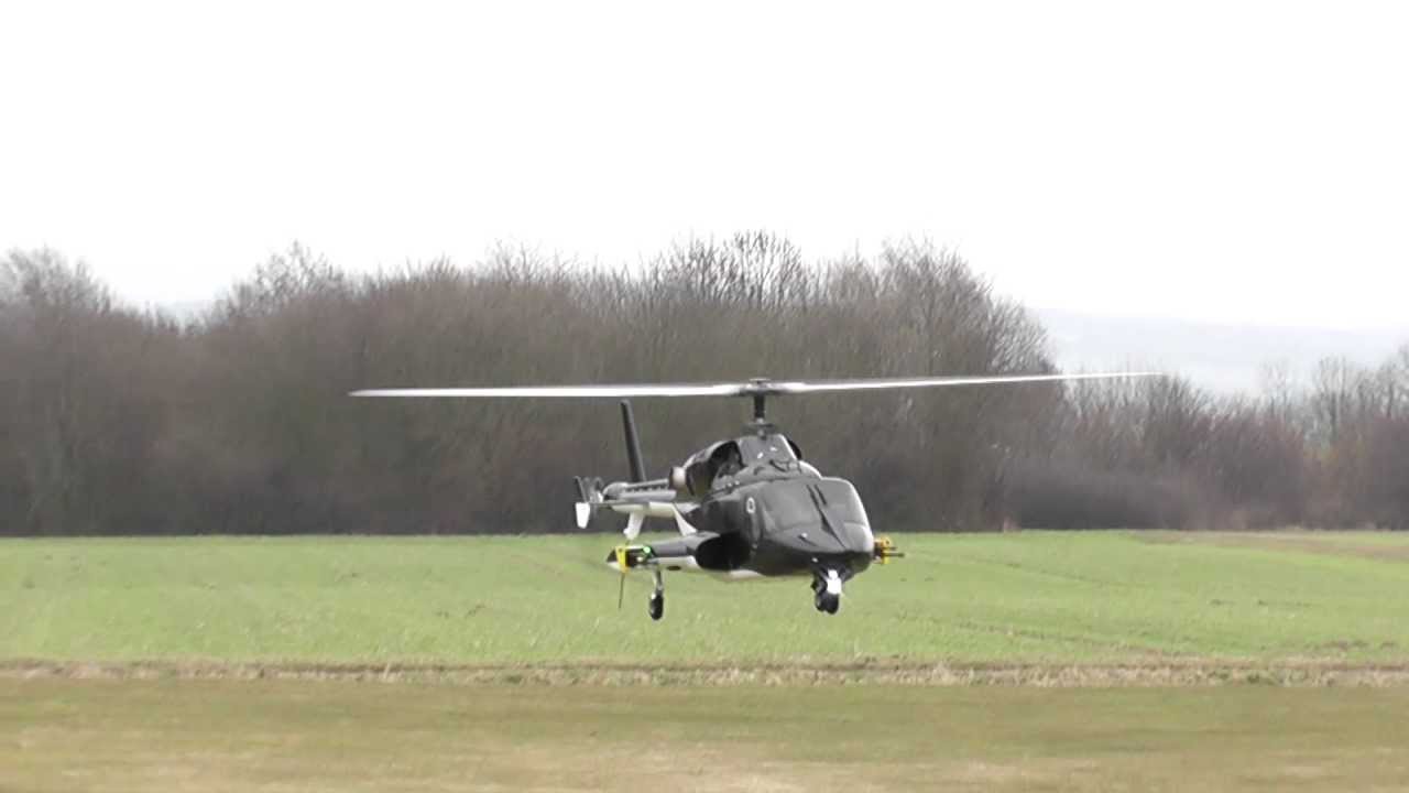 Airwolf T-Rex 600 with Turbine Sound & Maschine Gun