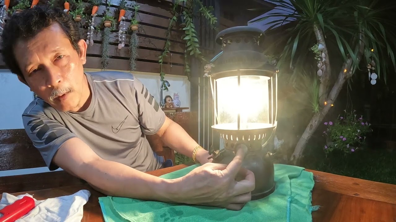 จุดตะเกียง AIDA 214 Pressure Lantern.