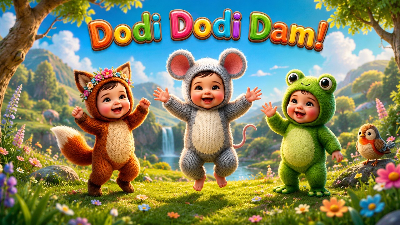 Dudi Dudi Dam Dam Dance | Dodi Dodi Dum Dum Kids Dance | Duty Duty Dam Dam | Kids & Babies Rhymes