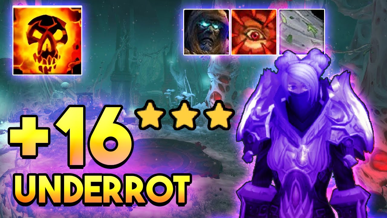 Shadow Priest M+ 10.1 | +16 Underrot